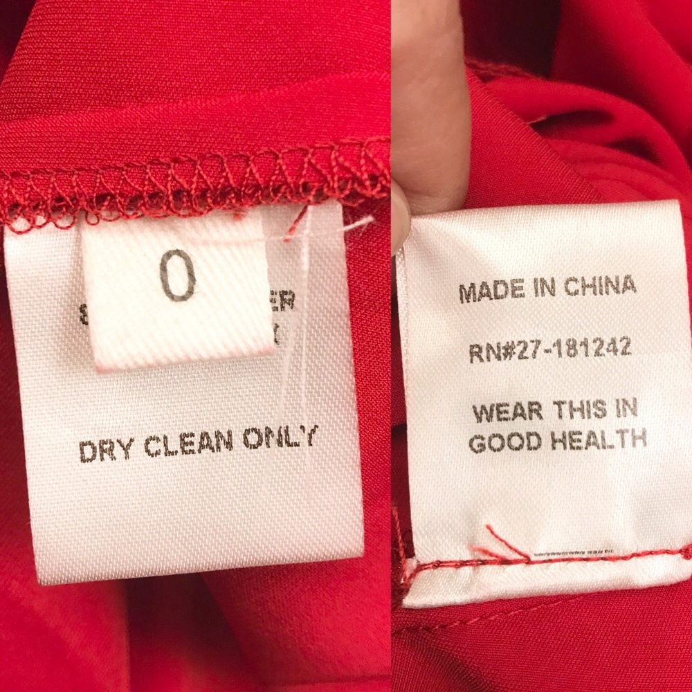 Sold Rachel Antonoff RED JUMPSUIT disco plunge - Picture 7 of 8